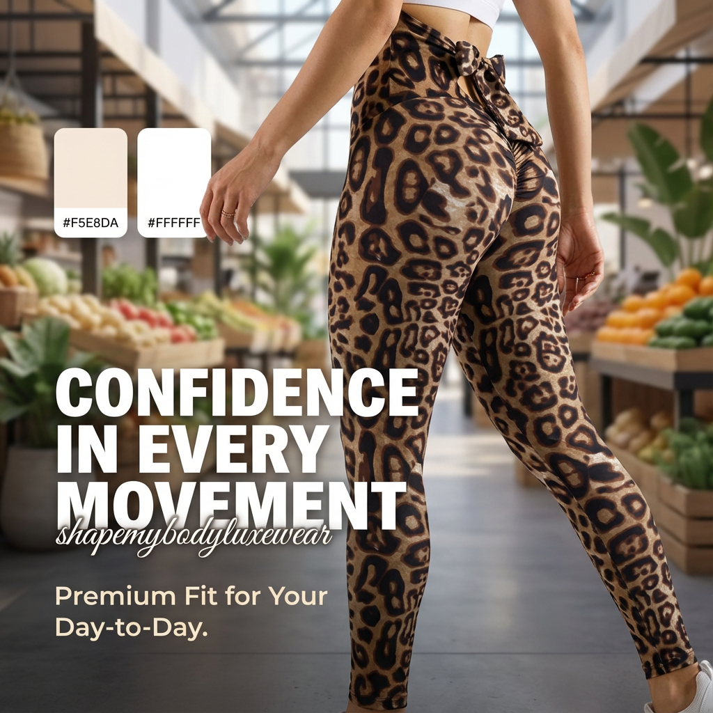 Shape My Body Butterfly High-Waist Leggings™