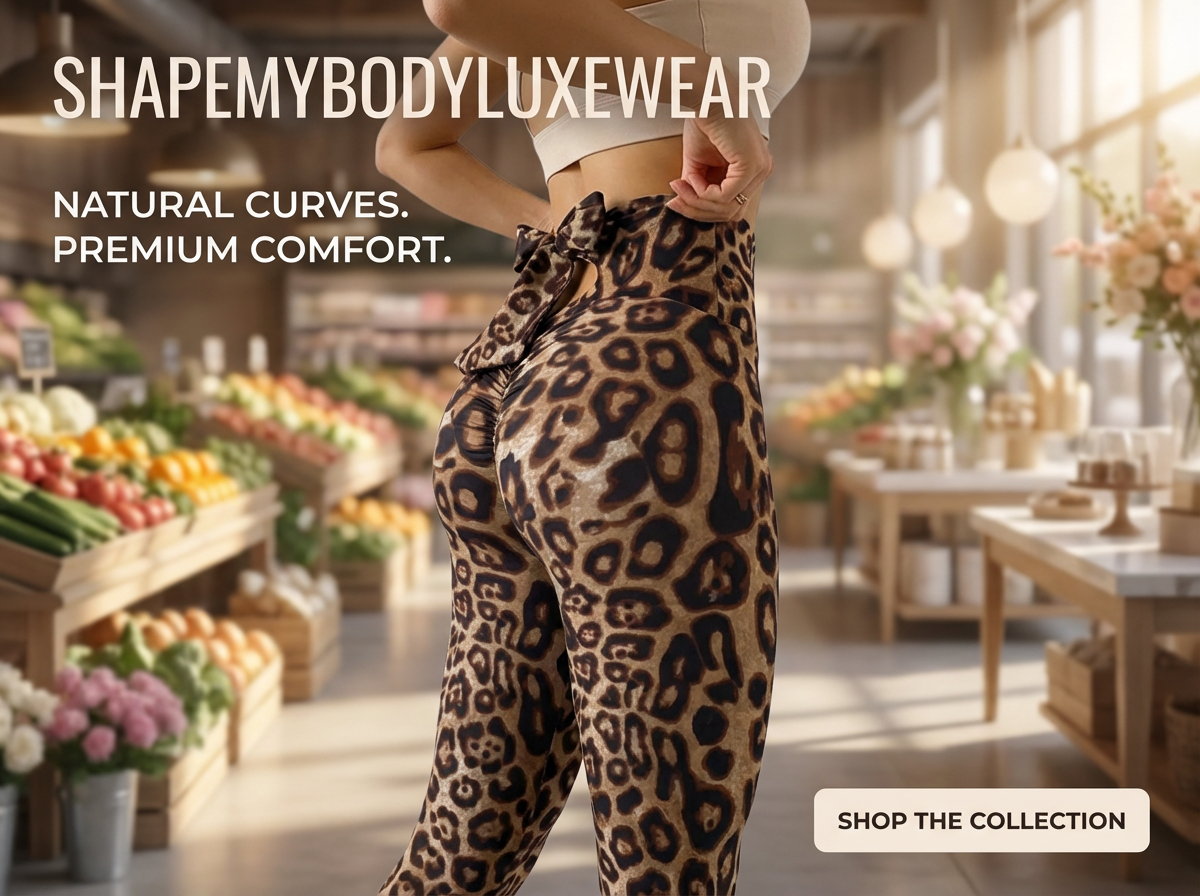 Shape My Body Butterfly High-Waist Leggings™