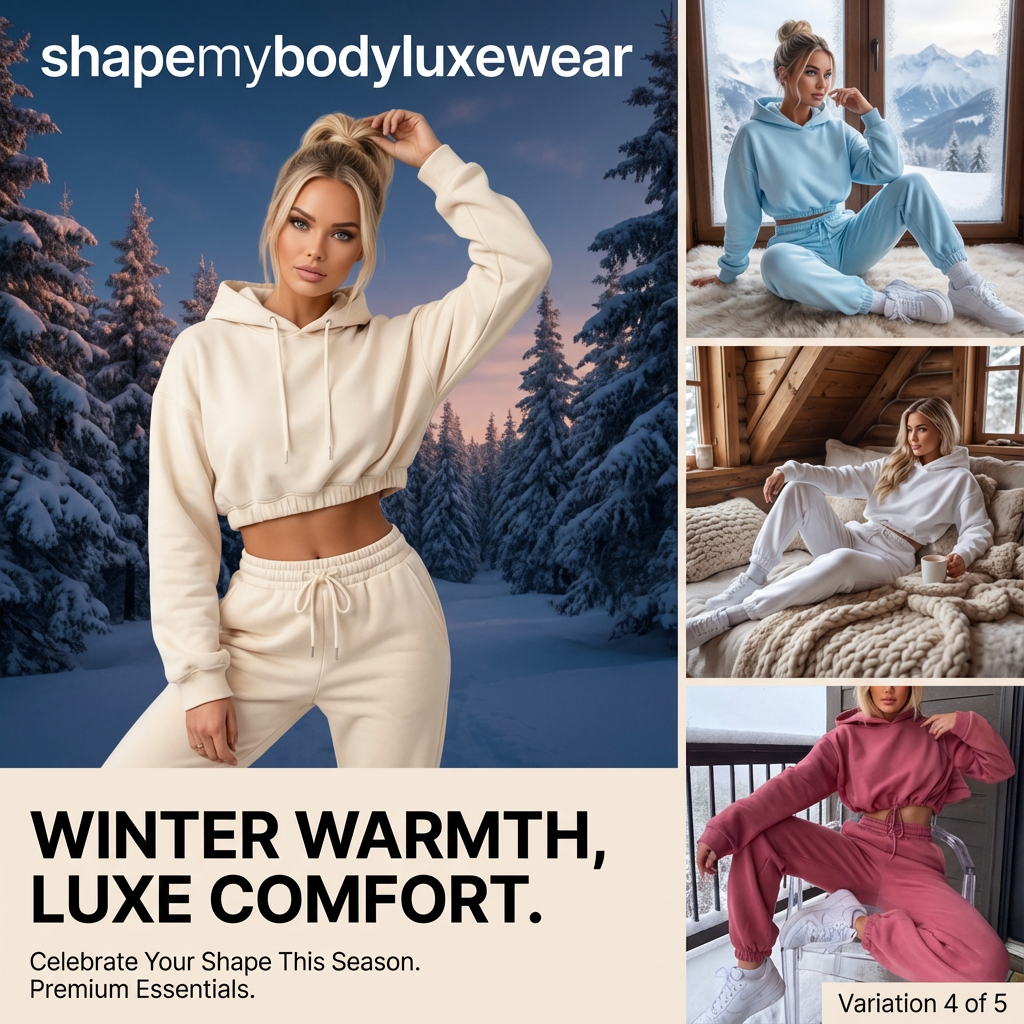 Shape My Body Chic Comfort 2-Piece Winter Hoodie Set™