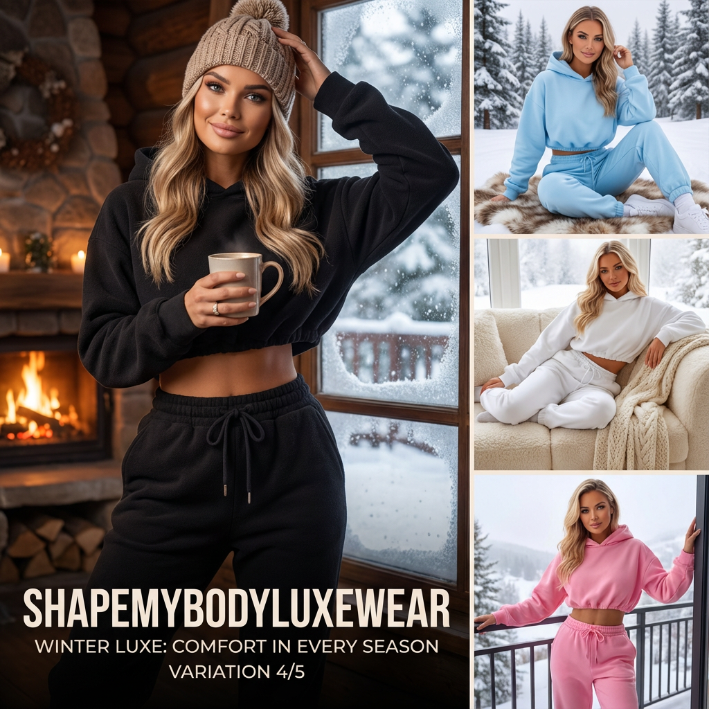 Shape My Body Chic Comfort 2-Piece Winter Hoodie Set™