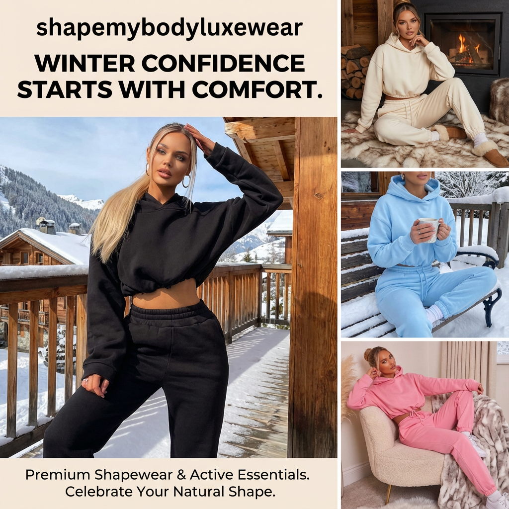 Shape My Body Chic Comfort 2-Piece Winter Hoodie Set™