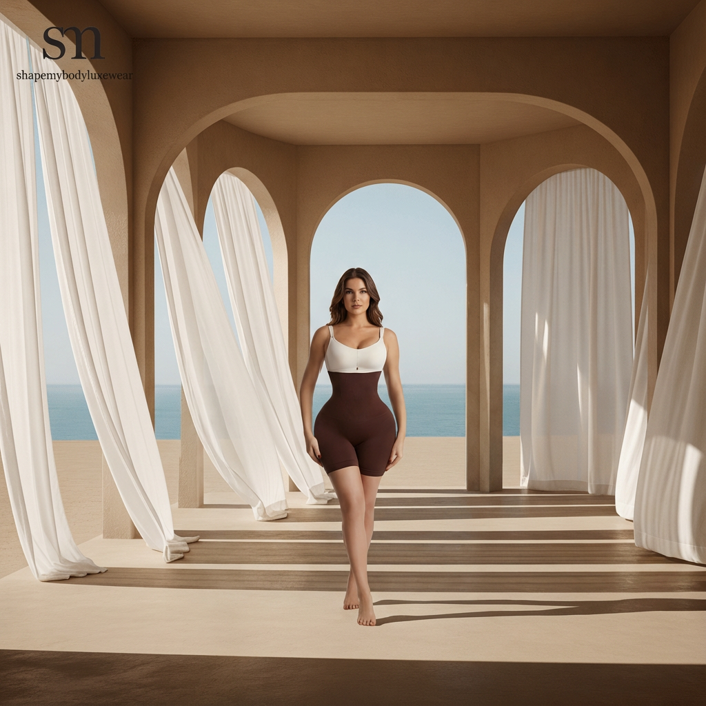 Shape My Body CurveSculpt™ High-Waist Shaping Boyshorts – Tummy Control & Butt Lifting Shapewear