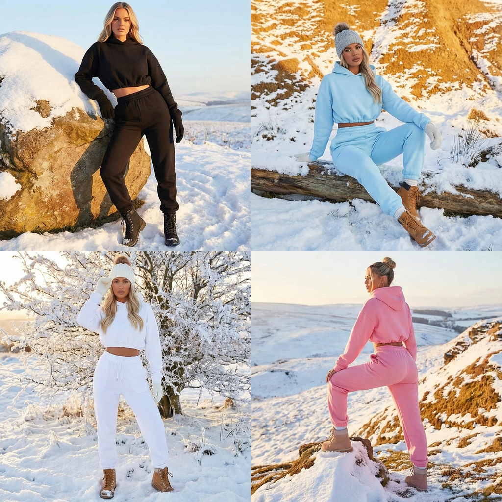 Shape My Body Chic Comfort 2-Piece Winter Hoodie Set™