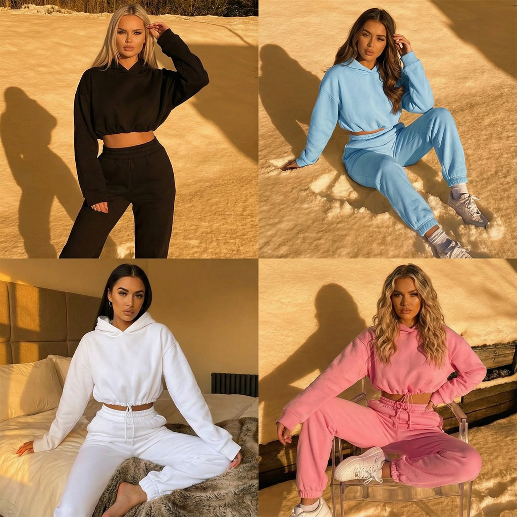 Shape My Body Chic Comfort 2-Piece Winter Hoodie Set™