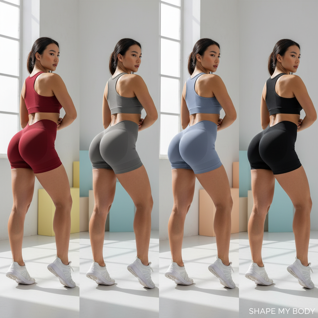 Shape My Body EmpowerFit™ High-Waisted Butt-Lifting Shorts™