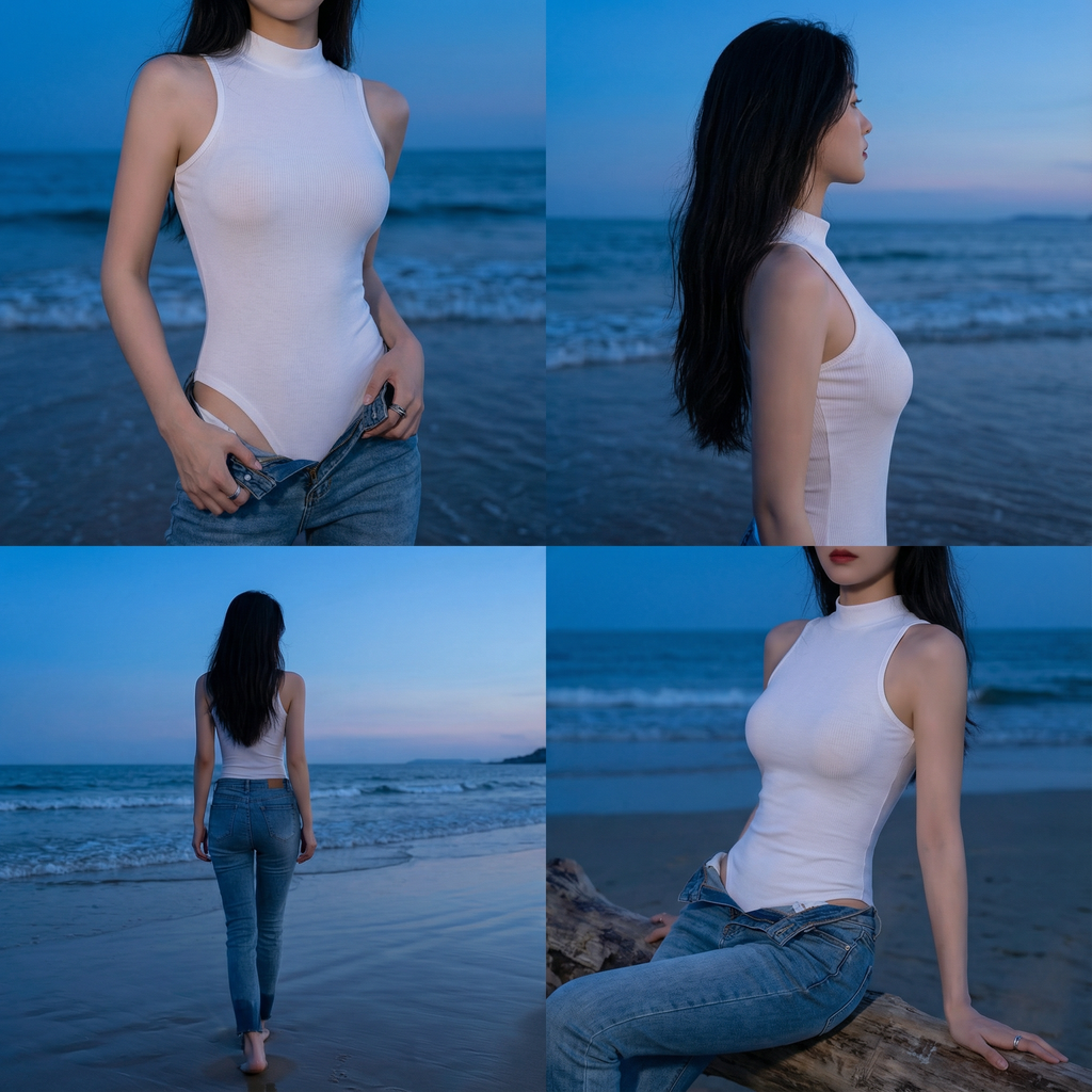 Shape My Body Chic Knitted Turtleneck Bodysuit™